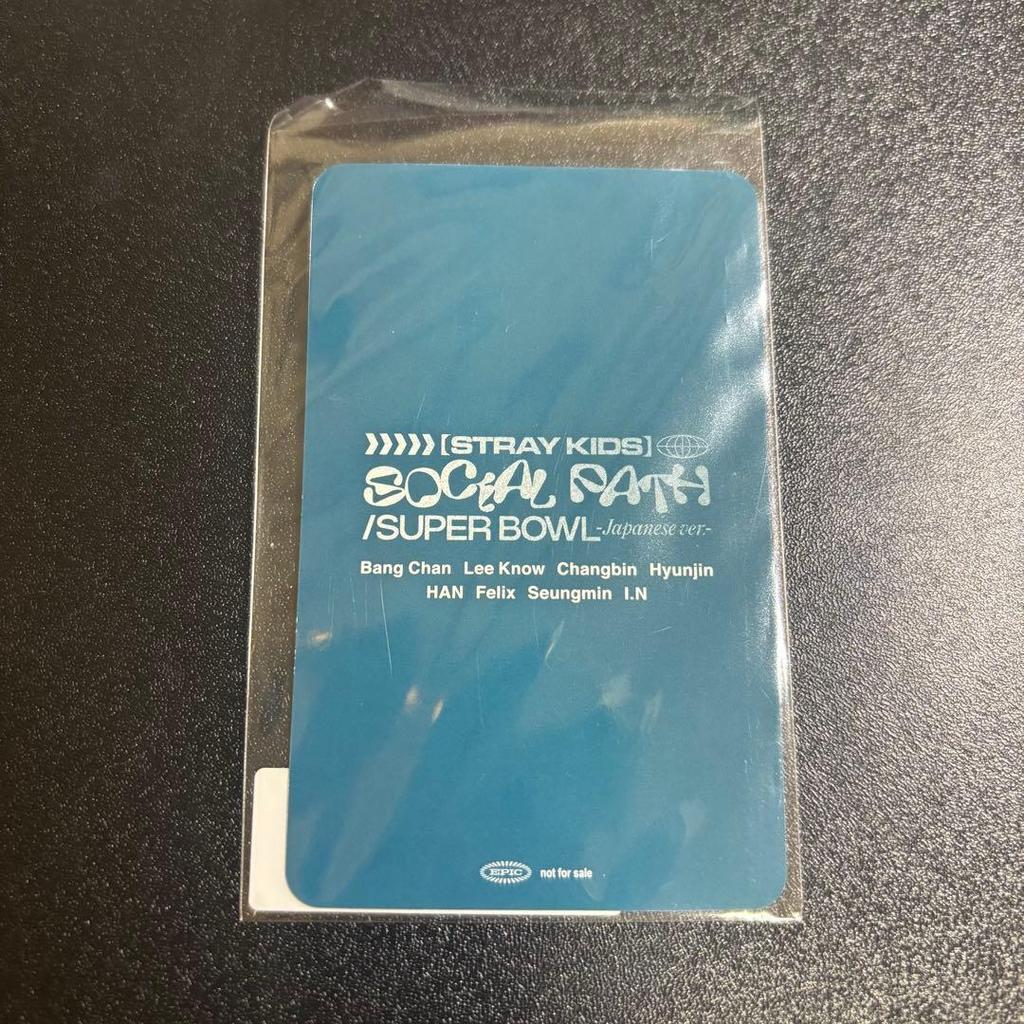 [USED] Stray Kids Han Ji-sung Sony Music Lucky Drop Exclusive SocialPath