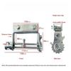 1Pcs Heavy Duty Steel Rope Tightener High Durability Multiple Sizes For Truck Cargo Securing