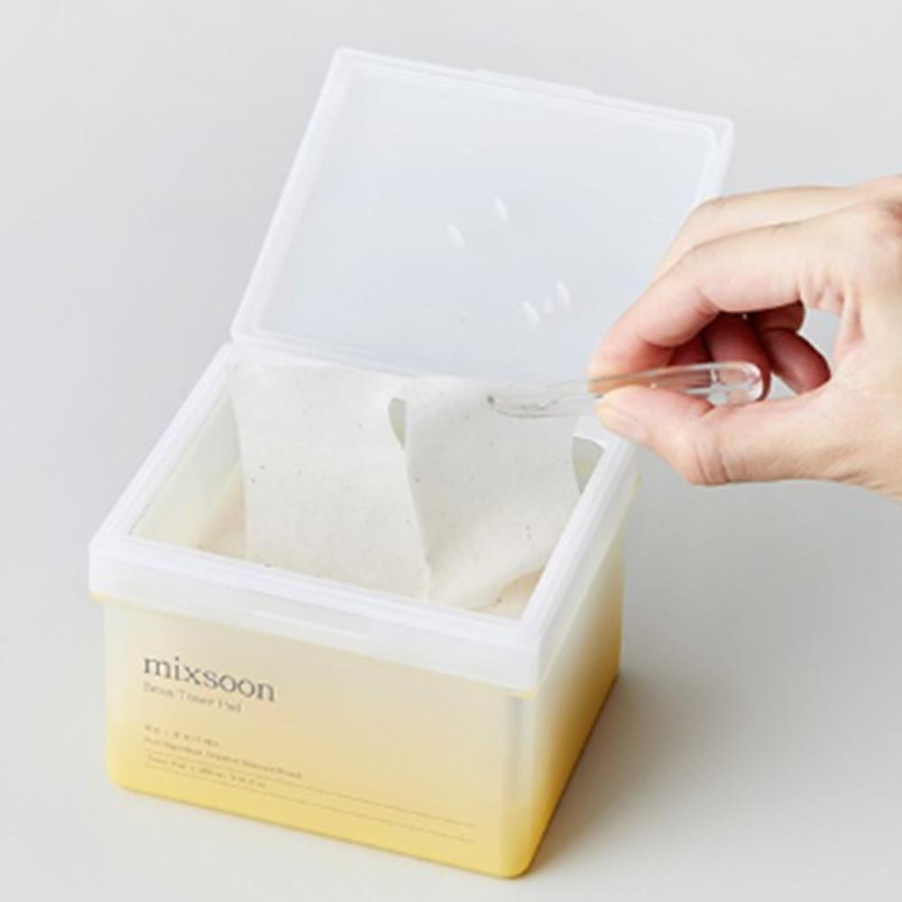 Mixsoon Bean Toner Pads – Soybean Extract Moisturizing Pads 180ml (70 Sheets)