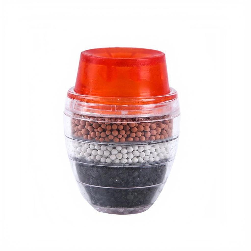 Round Activated Faucet Filter for Kitchen Sink and Tap Purifier