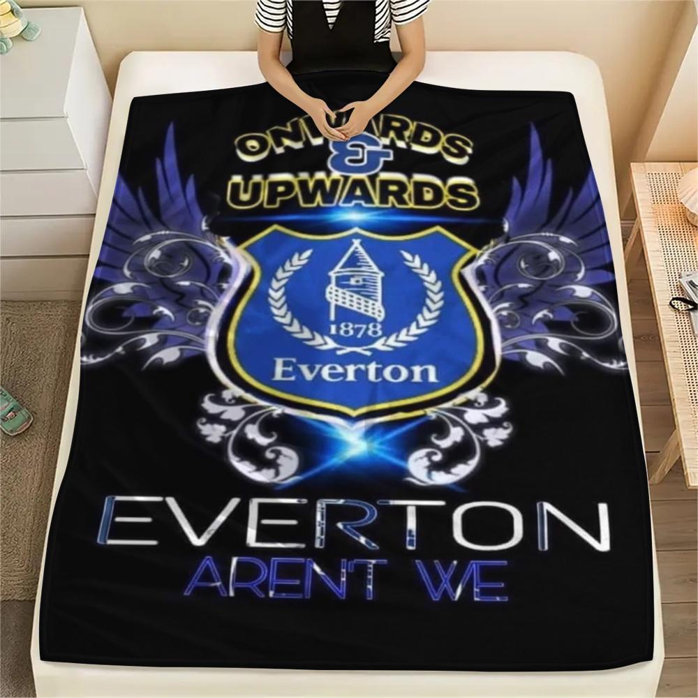 1pc Everton FC Print Flannel Blanket, High Quality Comfortable for All Seasons, Home Decor, Warmth and Comfort, Perfect for Christmas Gifts41