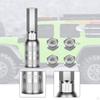 4 Pieces 1/30 Wheel Nuts RC Car Accessories Easy Installation for Crawler Nut Tool