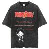 2026 Summer Vintage Washed Fairy Tail Manga Cover Anime T-Shirt Unisex Oversized Streetwear Cotton Short Sleeve Casual Tops