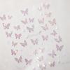 1Pcs 5D Embossed Aurora Butterfly Nail Art Stickers Self Adhesive Decals For Nails Decoration DIY 3D Acrylic Nail Supplies Parts