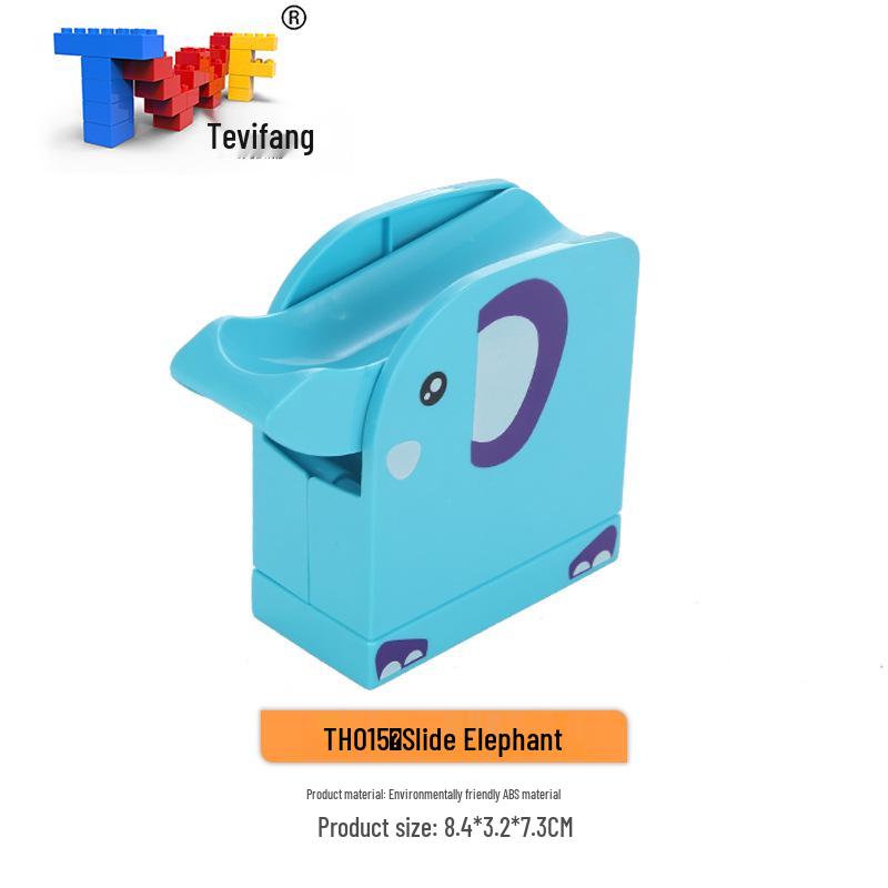 Large Particle Ball Track Building Blocks for Kids