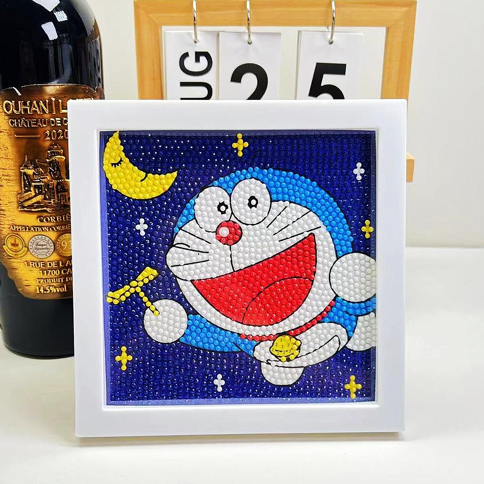 Children'S Diamond Painting Handmade Diy Masonry Painting Cartoon Diamond Sticker Bedroom Living Room Decorative Painting Photo Frame