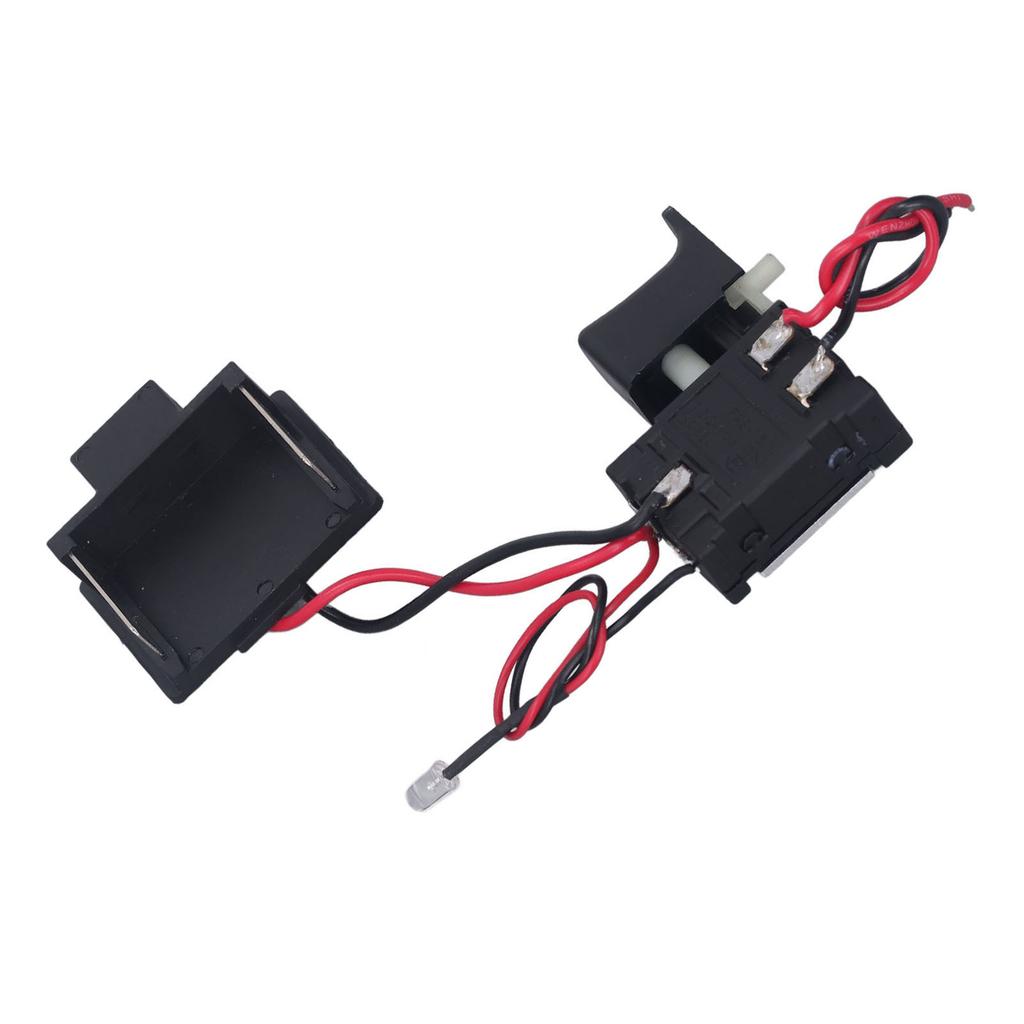 Wrench Trigger Switch Universal Electric Speed Control Wrench Switch with Light 7.2 to 24V