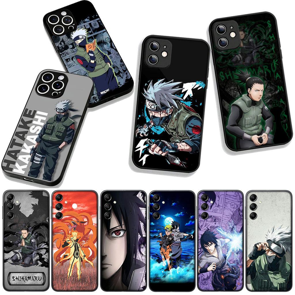 for Samsung Galaxy A36 A17 A26 A07 A35 A54 A53 A13 A33 A34 S8 S9 S20 S21 FE S10 Plus Case Nara Shikamaru Narutos Kakashi Sasuke