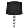 VidaXL Lampe de Sol à Long Pied 4 Boules de Décoration Noir Lampe de Chevet 240903