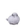 Decorative Garden Sculpture Fat Gray Bird