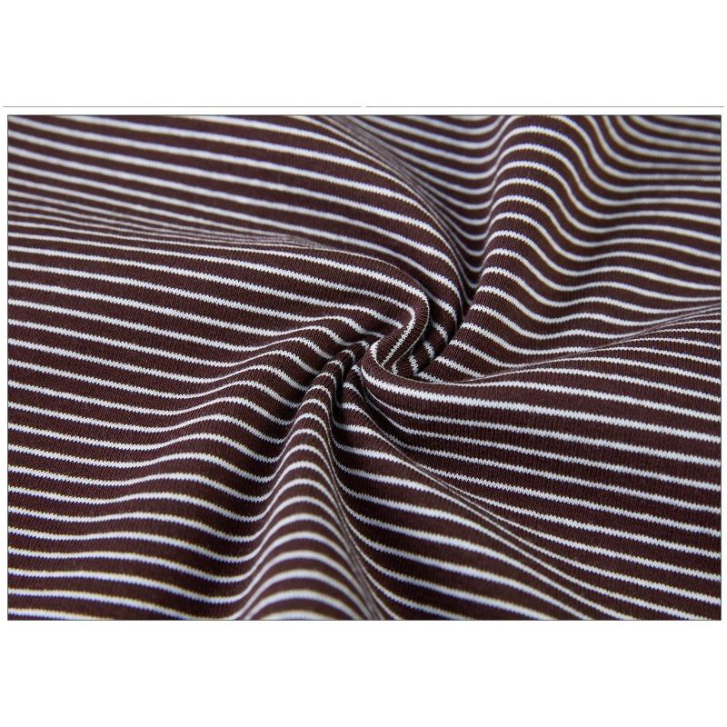 Dámské vysoce bavlněné proužkované tílko, letní, s vysokým pasem, krátké, sexy vrchní díl