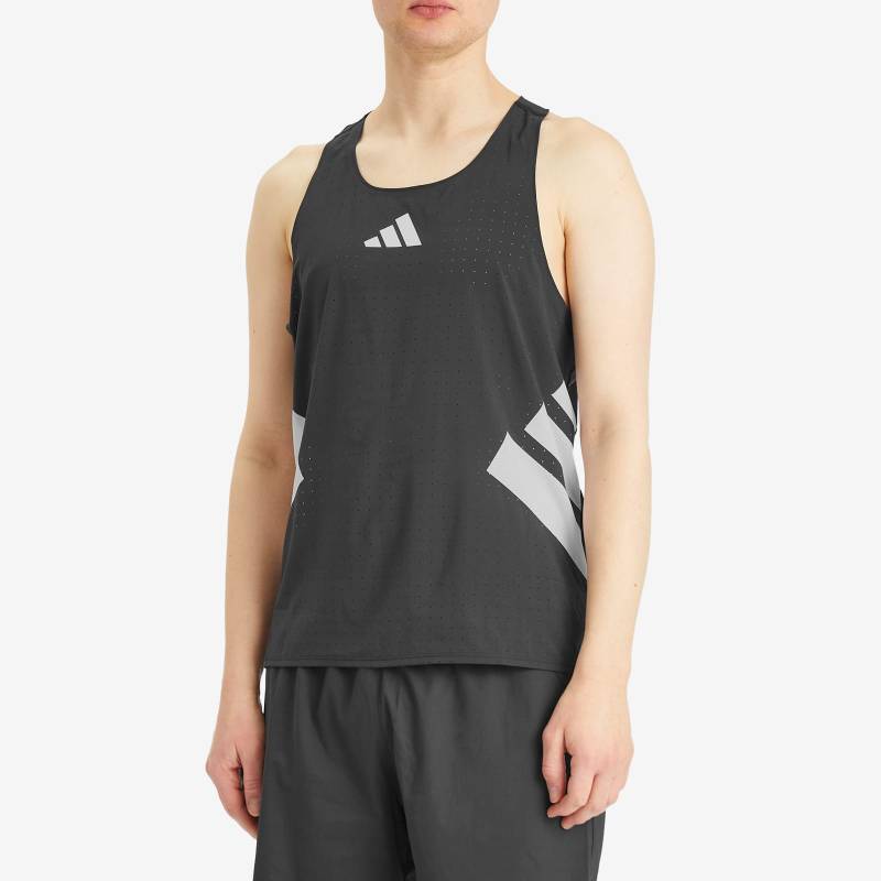 Adidas Logo Pullover Round Neck Sleeveless Vest Men tops Black JM7806