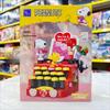 New Pantasy Snoopy Building Blocks Snoopy Scene Modeling Series Puzzle Assembling Toy Model Ornament Collectible Christmas Gifts