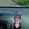 Car Perfume Clip Air Freshener Auto Vent Fragrance Cartoon Solid Parfum Wholesale Cute Angel Doll Automobile Accessories Girl