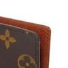 Used 12564 Agenda PM R20005 8001 LV Logo Flower Brown Diary 6-Hole Card Case Monogram Maroon Unisex from Japan AUTHENTIC