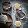 Resin Insulation Pad Wooden Coaster Resin Drink Coasters Tea Mat Coffee Wine Table Drink Coaster Home Kitchen Decoration