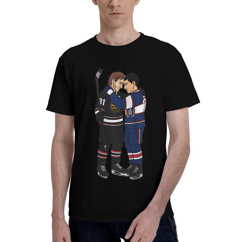 Men Heated Rivalry TShirts Cotton Top Tees Summer Vintage Short Sleeve TShirt ONeck Harajuku Custom Logo Tshirt Plus Size