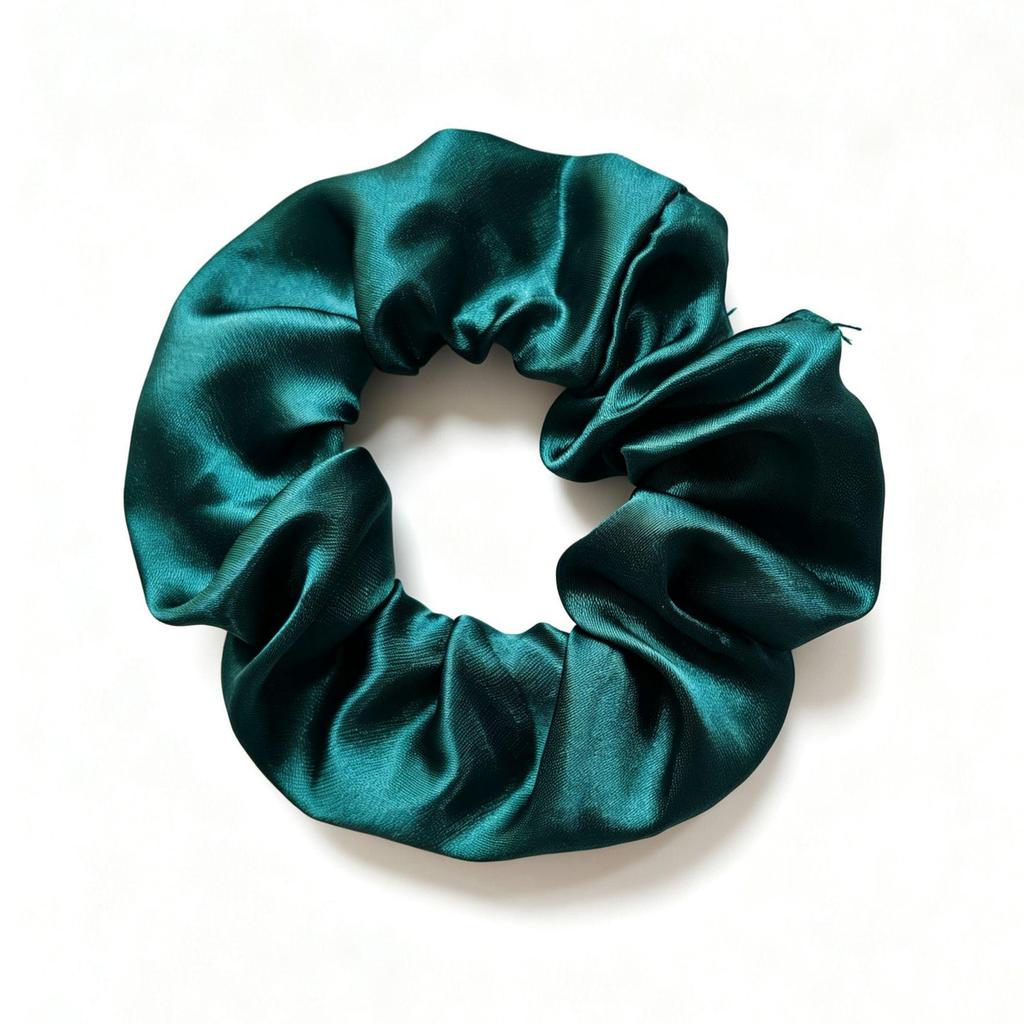 Elastico per capelli in raso di seta: Elastico per Capelli in Gomma di Alta Gamma per Chignon Eleganti