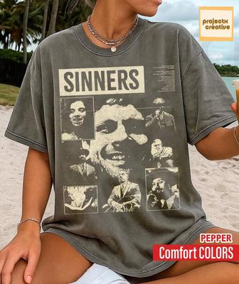 Sinners Movie Vintage Horror Comfort Colors Shirt