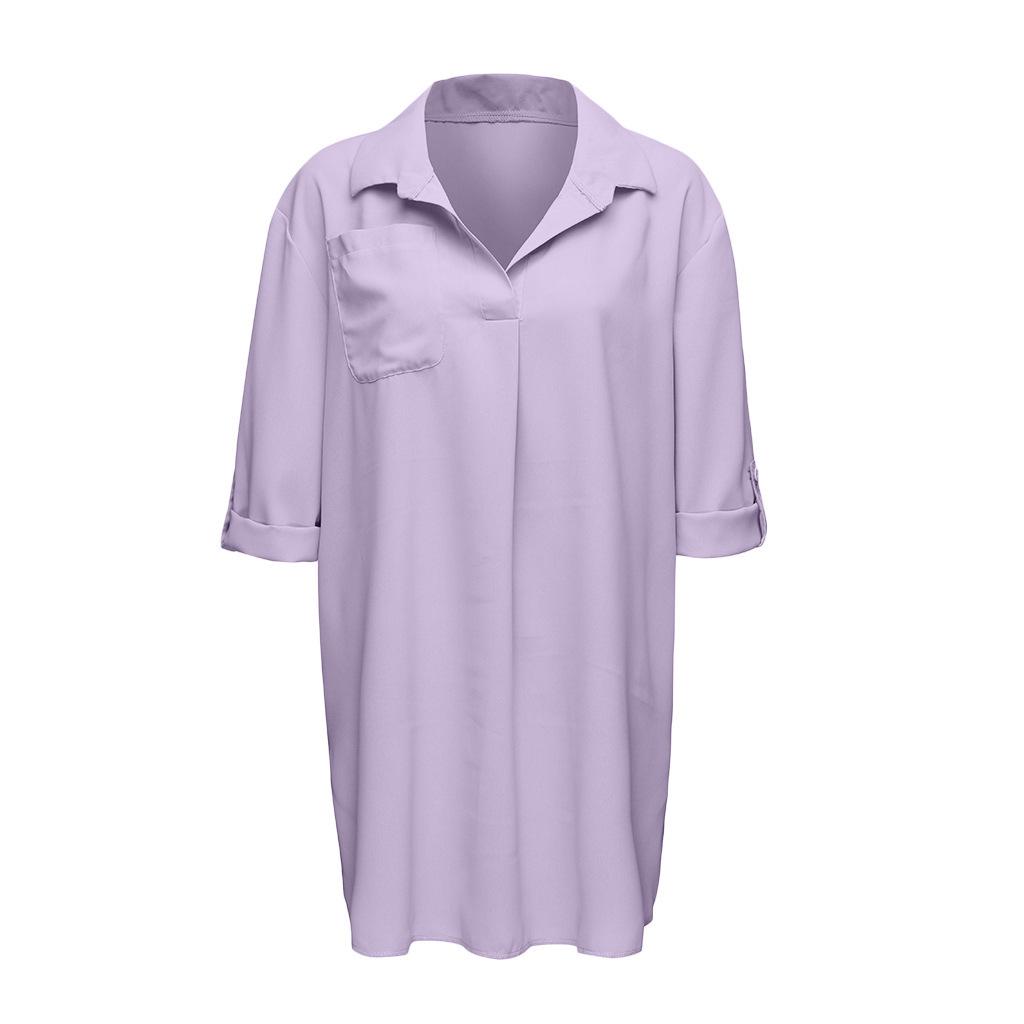 Patchwork Women's V-neck Swim Cover-up: 2025 Spring/Summer Fashion Beach Sun Protection Dress.
