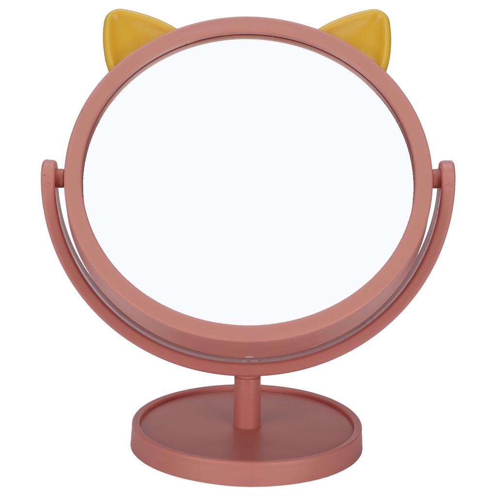 Schminkspiegel Verstellbar Klar Exquisit Flexibel Praktisch Niedlich Kleiner Spiegel für Zuhause Wohnheim Rosa