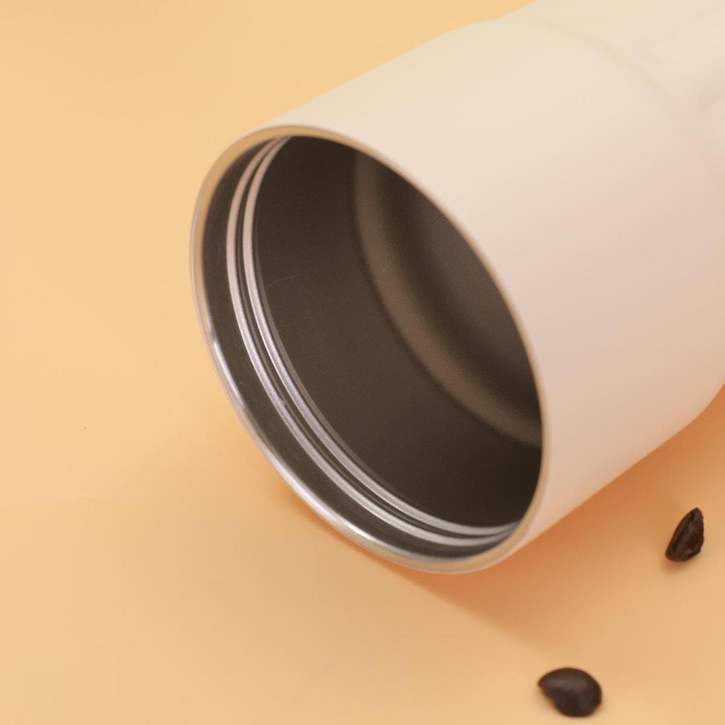 316 Stainless Steel Smart Temperature Display Insulated Coffee Cup with Portable Lifting Rope - Unisex Gift for Students and Couples