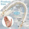 Purse Double Chains Strap for Women,Purse Straps Extender, Short Handle Replacement Charms Accessories for Wallets Handbags Bags