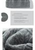 2025 Autumn/Winter Women's Cashmere Knitted Turban Hat - Classic, Warm, Windproof, Versatile, Slimming Design.