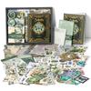 Cross-Border Artistic Butterfly Journal Gift Box with Girly Retro Heart Collage Design