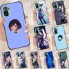 Yelan Genshin Impact Hülle für Xiaomi Redmi Note 13 Pro 14 12 11 9 10 9S 10S 11S 12S Redmi 10C 12C 13C 14C Case