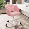 Nordic Petal Backrest Chair for Dining, Bedroom, or Vanity