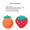 Heat Insulation Round Fruit Shape Placemat Table Cup Mat for Home