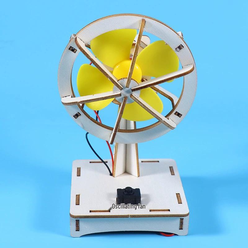 Handmade DIY Children's Wool Knitting Machine: Educational Wooden Toy for Science and Technology Exploration