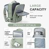 Anti-Theft Travel Laptop Backpack for Men and Women Business Flight Approved Carry-on Waterproof Daypack