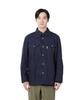 Snow Peak Waxed Cotton Coverall Jacket Outerwear Jacket XXL DARK NAVY SPTL-JK-26SU906 Men's Women's