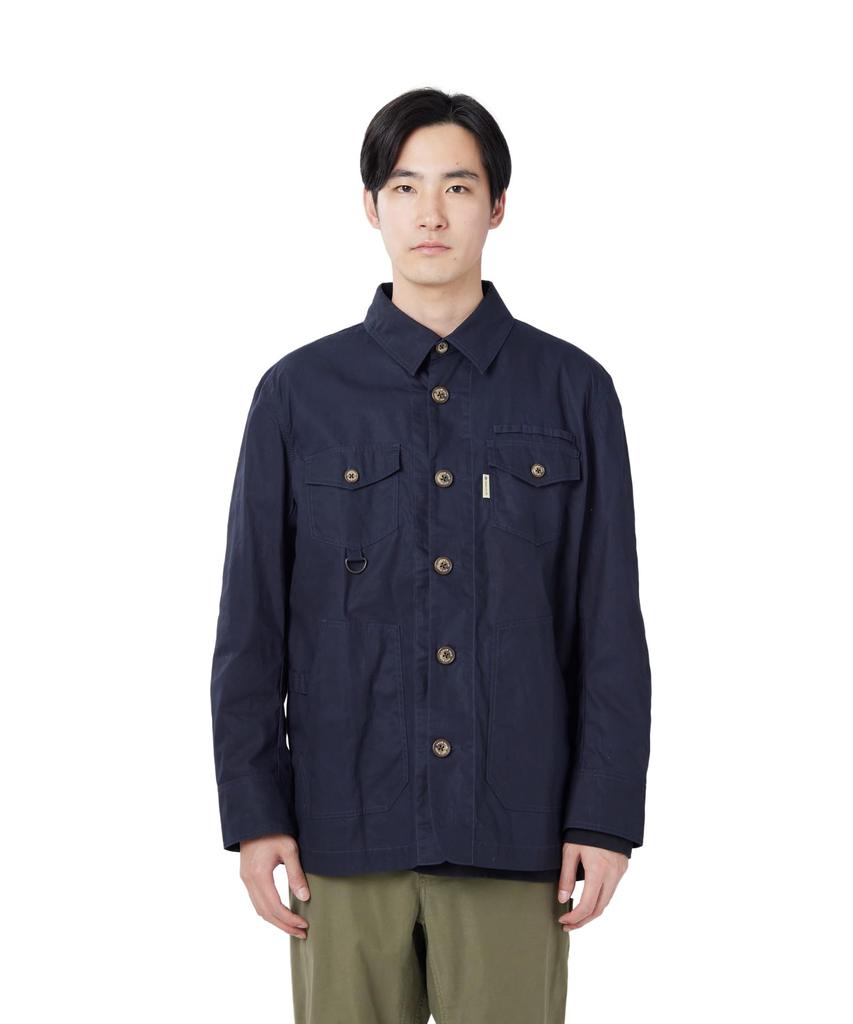 Snow Peak Waxed Cotton Coverall Jacket Outerwear Jacket XXL DARK NAVY SPTL-JK-26SU906 Men's Women's