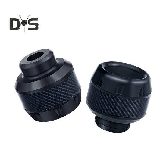 

Универсальный слайдер рамы мотоцикла, алюминиевый сплав, передняя вилка, чашка, защита от падения, защита от падения, мотоцикл, скутер, чашка против падения чёрный