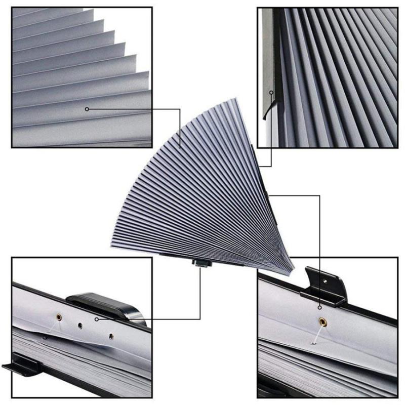 120*45Cm Car Retractable Windshield Visor Sun Shade Folding Auto Block Cover