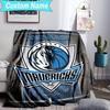 Custom Name Blanket MAVERICKS BASKETBALL TEAM Blanket Bedding Blanket for Travel, Camping, Living Rooms, Offices, Sofas, Fan Christmas Gift