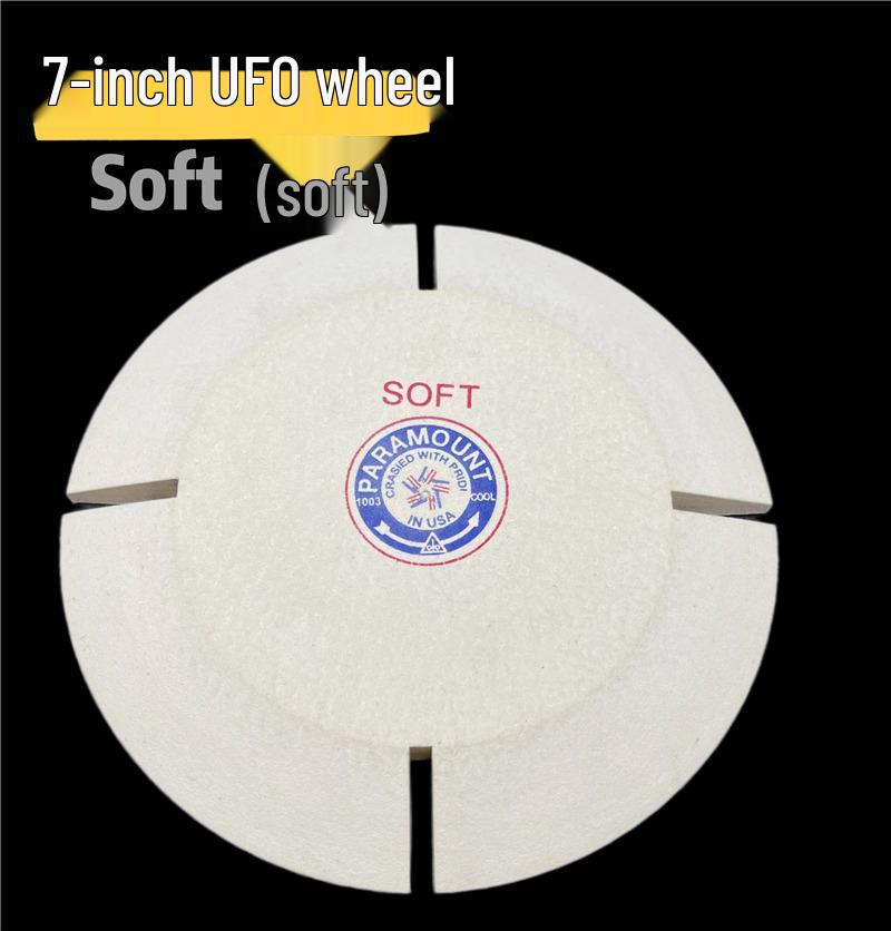 4-Inch Super Hard Wool Polishing Wheel for Jewelry and Watch Mirror Finish