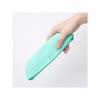 Babeiro Dobrável Easy - Marca - Rosa claro - Silicone e Poliéster - Resistente à água