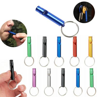 Emergency Whistle Outdoor Survival Training Whistle Duraeble Alufer Lifesaving Mini Whistle for Sports for Camping Hiking