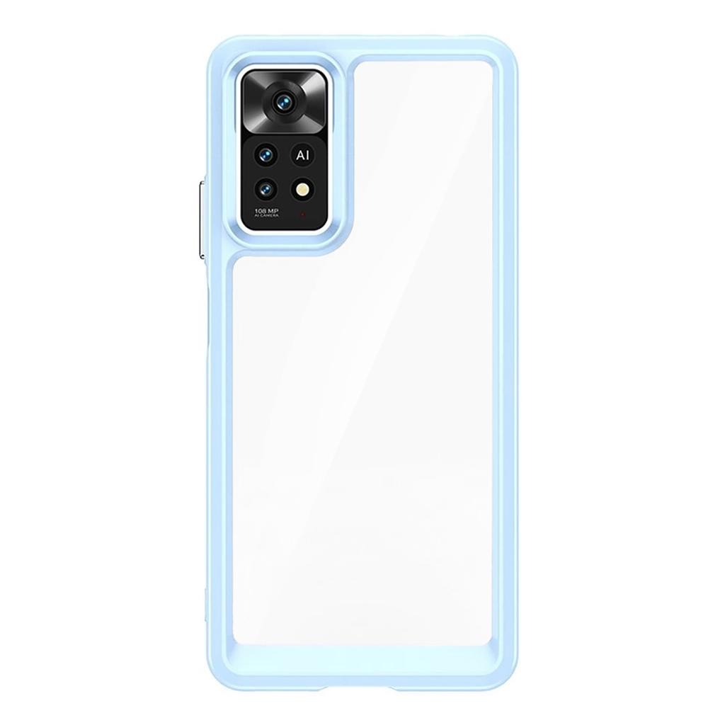 Silicone Outer Space Case for Xiaomi Poco M4 Pro 5G - Blue