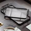 Thicken Acrylic Serving Tray Rectangle Clear Serving Platters  Photo Prop