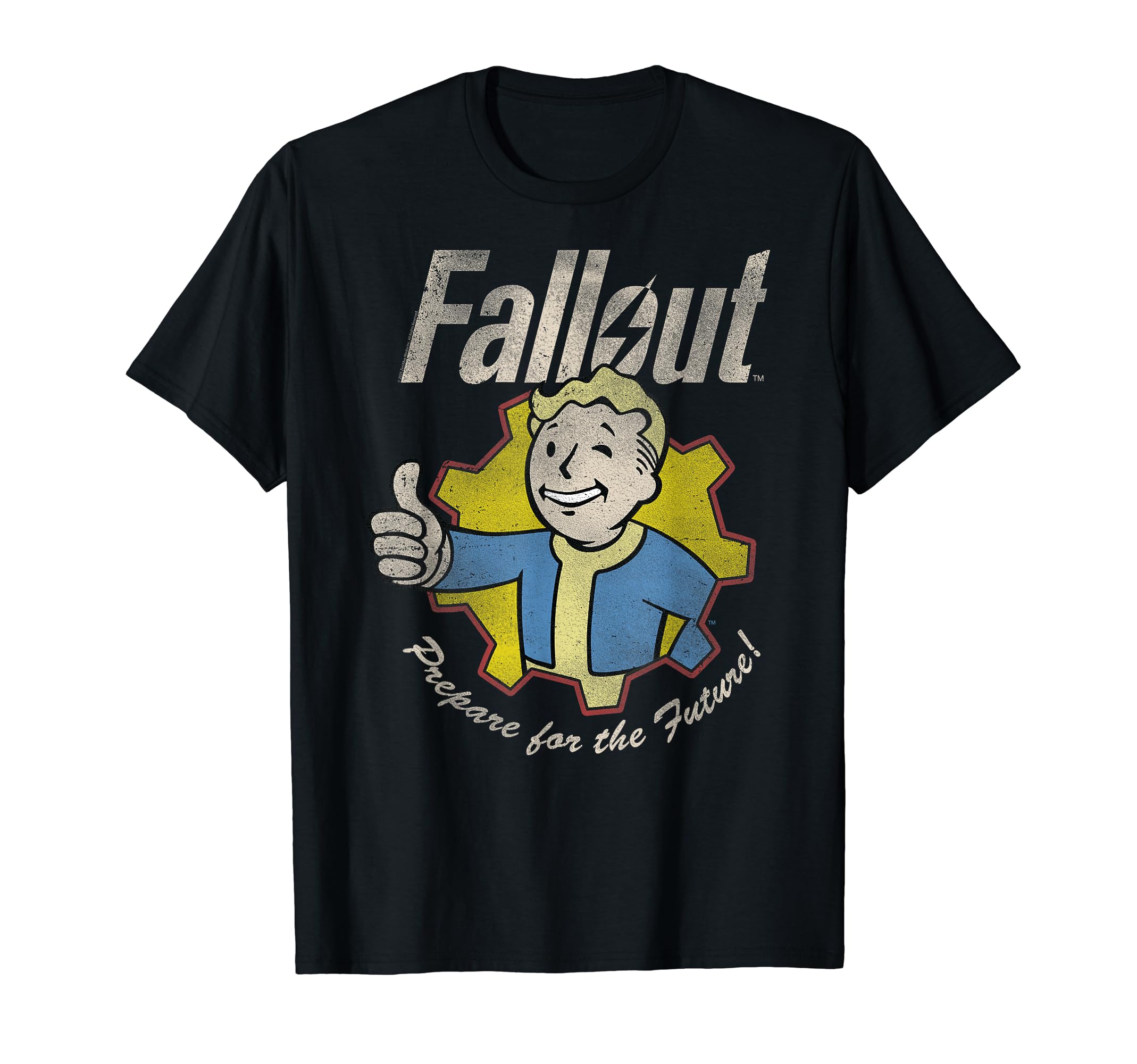 Видеоигра Fallout Готовься к будущему Футболка с Vault Boy