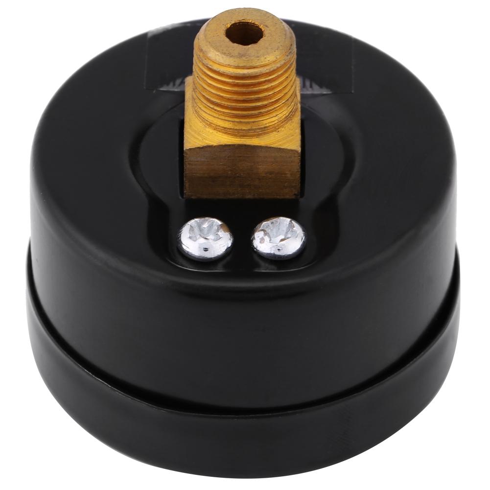 Water Pressure Meter, 18 BSPT Thread Pressure Gauge Pressure Meter for Fuel   Oil Liquid Water 020bar  0300psi, Pressure  Vacuum Gauges