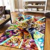 Dragon Ball Super Teppich für Wohnzimmer, Digitaldruck Bodenmatte, Cooler Film Schlafzimmerteppich, Heimdekoration -HYQ5