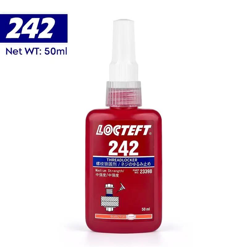 1 Stück 50 ml Schraubensicherung Schnellhärtender Schraubenkleber Gewindesicherungsmittel Anaerob Klebstoff Korrosionsbeständig Lockerungssicherer Kleber