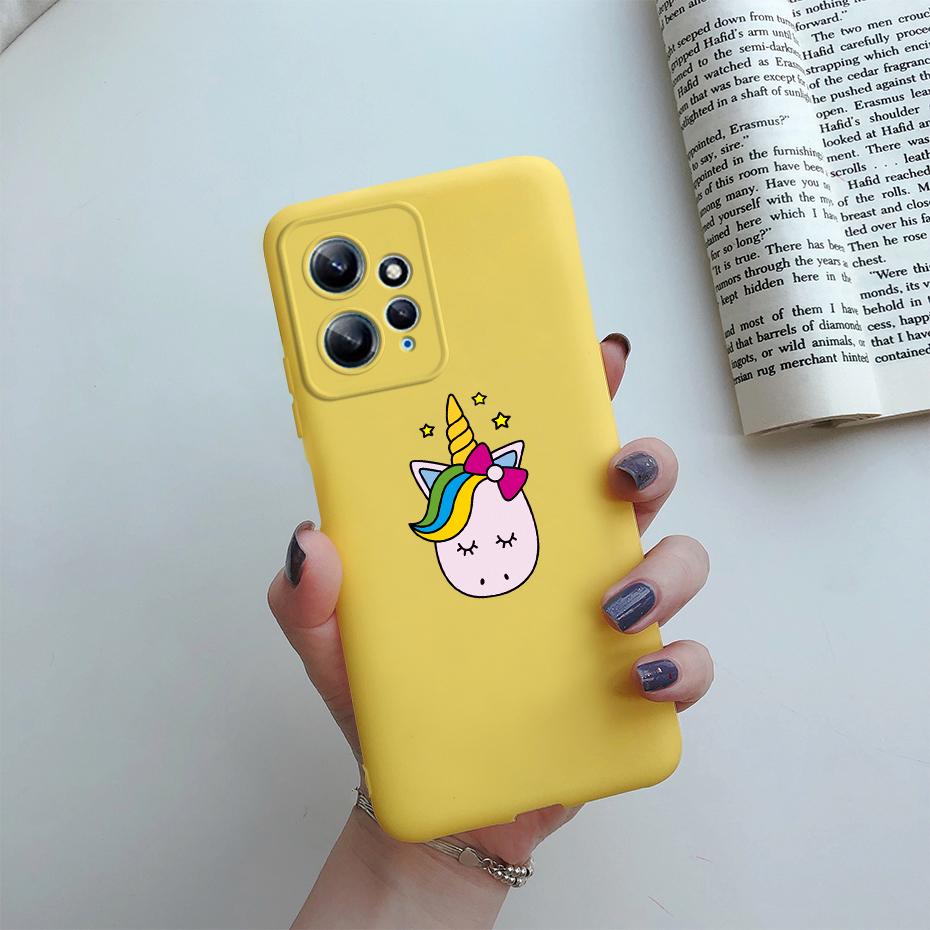 For Xiaomi Redmi Note 12 4G 5G Global Case Bumper Cute Cartoon Slim Soft Phone Cover For Xiaomi Redmi Note12 Pro Plus Case Funda