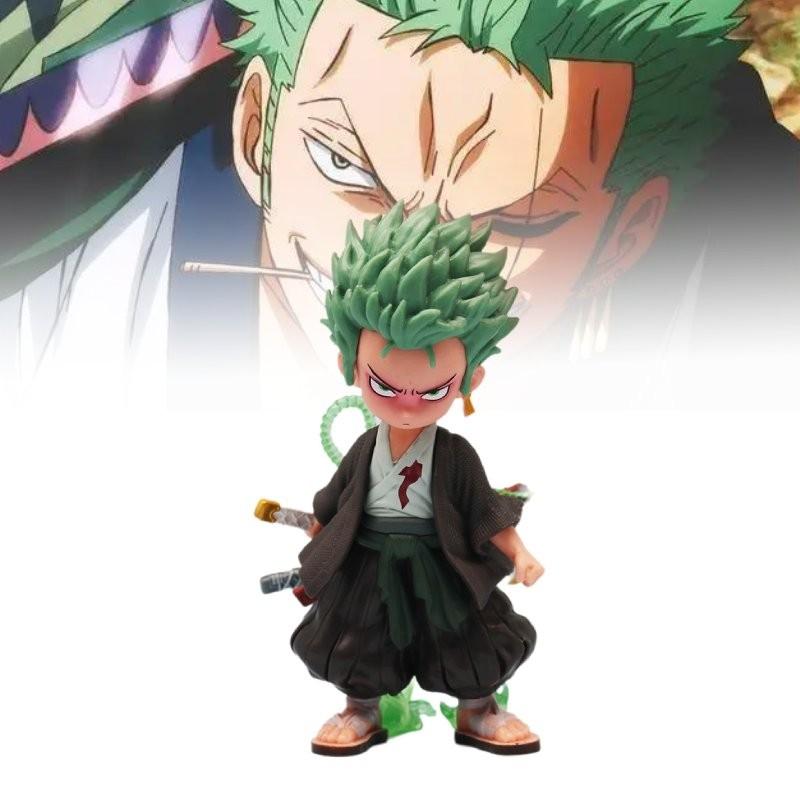 Stylish One Piece Zoro Sitting And Cowboy Ace Pvc Figure Model Ideal For Anime Lovers